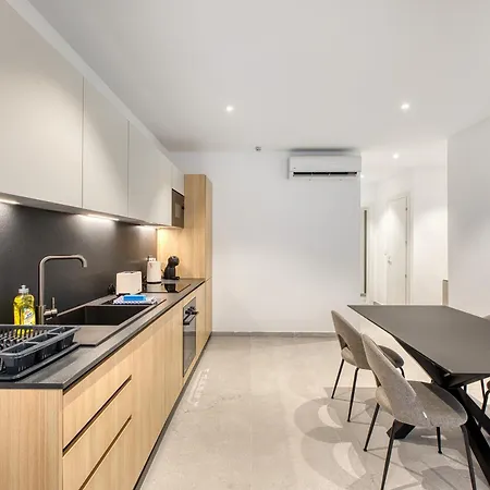 Appartement Beautiful Designed, Msida Block With Wifi And Ac *