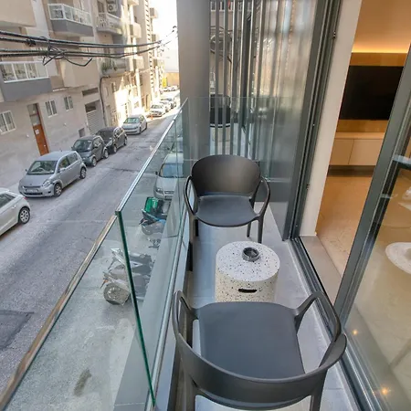 Appartement Beautiful Designed, Msida Block With Wifi And Ac
