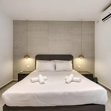 Beautiful Designed, Msida Block With Wifi And Ac Appartement Tal-Hriereb