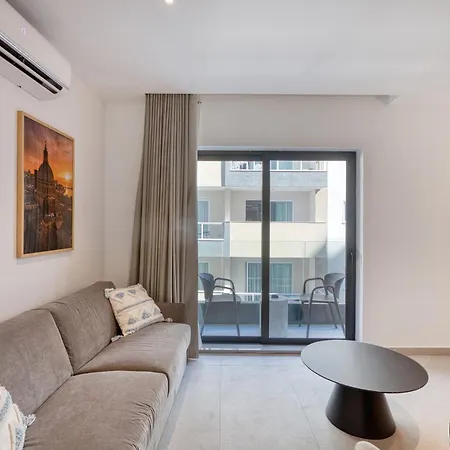 Appartement Beautiful Designed, Msida Block With Wifi And Ac