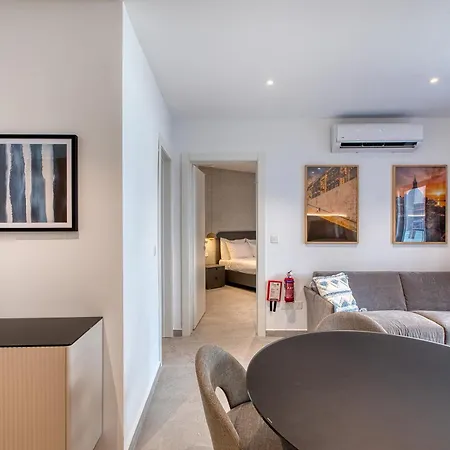 Beautiful Designed, Msida Block With Wifi And Ac *